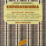 MODEST MUSSORGSKY /  CHRISTOFF / RODZINSKI - MODEST MUSSORGSKY: CD
