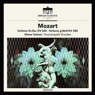 MOZART /  SUITNER / DRESDEN - MOZART: SYMPHONIES KV543 & KV550 CD