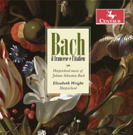 J.S. BACH /  WRIGHT - HARPSICHORD MUSIC OF BACH CD