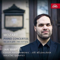 MOZART /  BARTOS / BELOHLAVEK - PIANO CONCERTOS 20 & 12 CD
