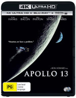 APOLLO 13  (4K UHD/BLU-RAY/UV) (1995)  [BLURAY]