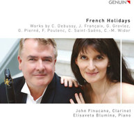 DEBUSSY /  FRANGAIX / FINUCANE - FRENCH HOLIDAYS CD