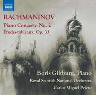 RACHMANINOFF /  GILTBURG / PRIETO - PIANO CONCERTO 2 CD