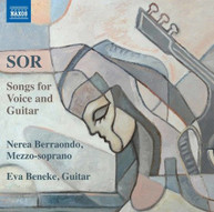 SOR /  BERRAONDO / BENEKE - SONGS FOR VOICE & GUITAR CD