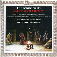 SARTI /  PRINA / MONTI / FILIANOTI / DANTONE - GIULIO SABINO CD