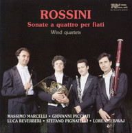 ROSSINI /  MERCELLI / REVERBERI - SONATE A QUATTRO PER FIATI CD