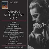 BIZET /  PHILHARMONIA ORCHESTRA / KARAJAN - KARAJAN SPECTACULAR 5 CD