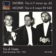 MOZART /  DVORAK / TRIESTE - TRIO IN F MINOR CD