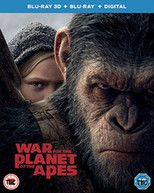 WAR FOR THE PLANET OF THE APES 3D [UK] BLU-RAY