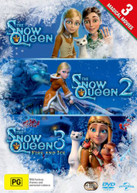 3 MAGICAL MOVIES: THE SNOW QUEEN / THE SNOW QUEEN 2: THE SNOW KING / THE [DVD]