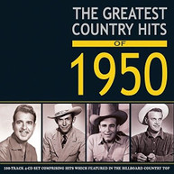 GREATEST COUNTRY HITS OF 1950 / VARIOUS CD
