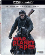 WAR FOR THE PLANET OF THE APES 4K BLURAY