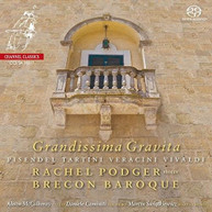 PISENDEL / RACHEL  TARTINI / VIVALDI / PODGER - GRANDISSIMA GRAVITA: SACD