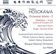 HOSOKAWA - ORCHESTRAL WORKS 3 CD
