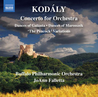 KODALY /  BUFFALO PHILHARMONIC ORCH / FALLETTA - DANCES OF GALANTA / CD