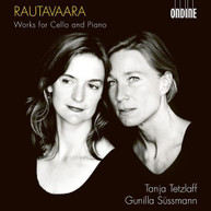 RAUTAVAARA /  SUSSMANN - WORKS FOR CELLO & PIANO CD