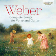 WEBER /  CIGNA / SEBASTIANI - COMPLETE SONGS FOR VOICE & GUITAR CD