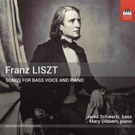 LISZT /  SCHWARTZ / DIBBERN - SONGS FOR BASS VOICE & PIANO CD