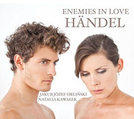HANDEL /  ORLINSKI / D'AMORE - ENEMIES IN LOVE / ARIAS & DUETS CD