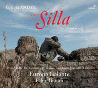 HANDEL /  GALANTE / BIONDI - LUCIO CORNELIO SILLA CD