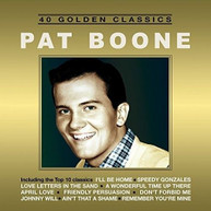 PAT BOONE - 40 GOLDEN CLASSICS CD