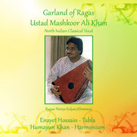 USTAD MASHKOOR ALI KHAN / ENAYET  HOSSAIN - GARLAND OF RAGAS CD