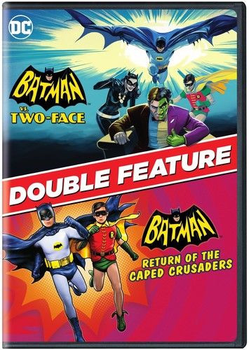 BATMAN VS TWO -FACE / BATMAN RETURN OF THE CAPED DVD - TheMuses