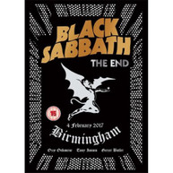 BLACK SABBATH - THE END (LIVE FROM THE GENTING ARENA, BIRMINGHAM, 2017) * DVD