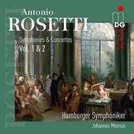 ANTONIO ROSETTI / JOHANNES  MOESUS - ANTONIO ROSETTI: SYMPHONIES & CD