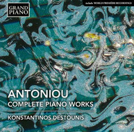 ANTONIOU - COMPLETE PIANO WORKS CD