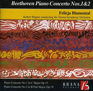 BLUMENTAL /  BEETHOVEN / VSO / WAGNER - PIANO CONCERTO 1 & 2 CD
