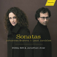 BRAHMS /  BRILL / ANER - SONATAS CD