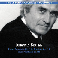 BRAHMS /  LEYGRAF / WESTERBERG - PIANO CONCERTO IN D MINOR CD