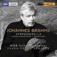 BRAHMS /  WDR SYMPHONY ORCH - SYMPHONIES 1 & 4 CD