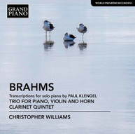 BRAHMS /  WILLIAMS - TRIO FOR PIANO / VIOLIN & HORN CD