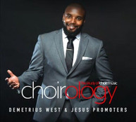 DEMETRIUS WEST & JESUS  PROMOTERS - STUDY OF CHOIR MUSIC CD