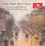 FAURE /  NICHOLSON - FAURE / FRANCK / RAVEL / POULENC CD