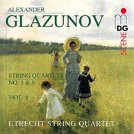 GLAZUNOV /  UTRECHT STRING QUARTET - STRING QUARTETS NO 3 & 5 CD
