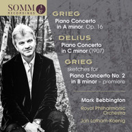 GRIEG /  BEBBINGTON / ROYAL PHILHARMONIC ORCH - PIANO CONCERTOS BY GRIEG CD