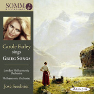GRIEG /  FARLEY / PHILHARMONIA ORCHESTRA - CAROLE FARLEY SINGS GRIEG CD
