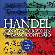 HANDEL - SONATAS FOR VIOLIN & BASSO CONTINUO CD