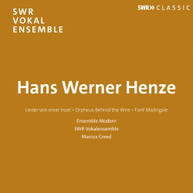 HENZE /  ENSEMBLE MODERN / CREED - HANS WERNER HENZE / LIEDER VON EINER CD
