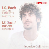 J.S. BACH /  COLLI - ITALIAN CONCERTO / PARTITA IV / CHACONNE CD