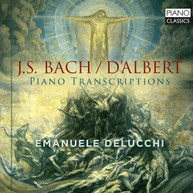 J.S. BACH /  DELUCCHI - PIANO TRANSCRIPTIONS CD