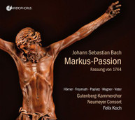 J.S. BACH /  NEUMEYER CONSORT - MARKUS PASSION CD