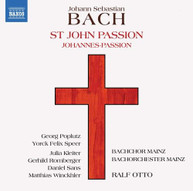 J.S. BACH /  POPLUTZ / OTTO - ST JOHN PASSION CD