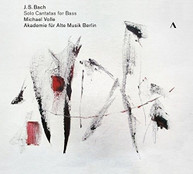 J.S. BACH /  VOLLE - SOLO CANTATAS FOR BASS CD