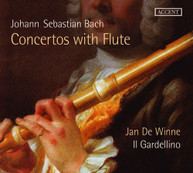 J.S. BACH /  WINNE - CONCERTOS WITH FLUTE CD