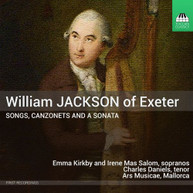 JACKSON /  DANIELS / KIRKBY - SONGS & CANZONETS & A SONATA CD
