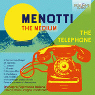 MENOTTI /  ORCHESTRA FILARMONICA ITALIANA - MEDIUM / TELEPHONE CD